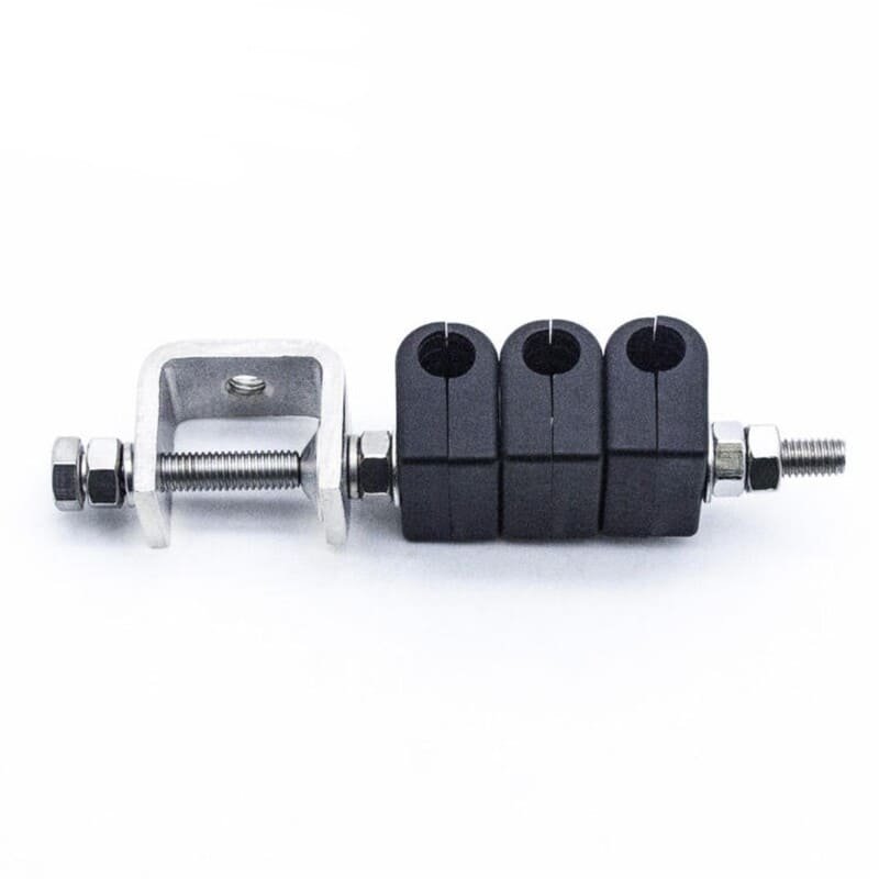 3 WAY FEEDER CLAMP FOR LMR400 CABLE 1